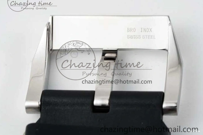 MIROTIME 0425 Aquatimer Chrono SS RSF 1:1 Best Edition Black Dial on Black Rubber Strap A EyeCatching 7073